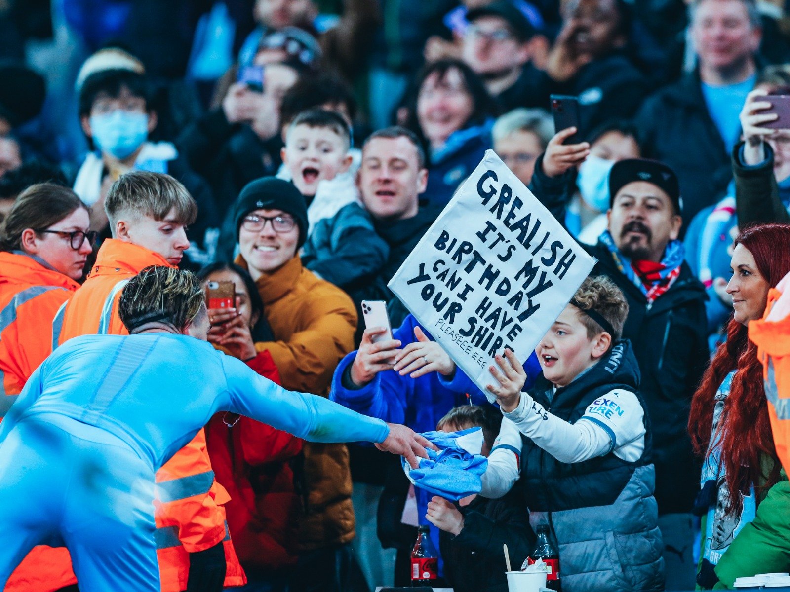 讓球迷們對 讓球迷們對